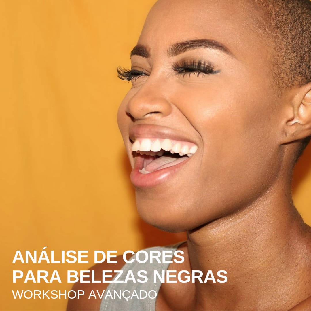 WORKSHOP AVANÇADO – Prática de Análise de Cores para Belezas Negras – 28/02/26 das 9h às 17h